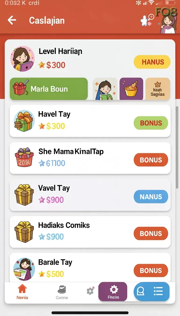 Cuplikan layar HUJANTOTO — pengaturan akun