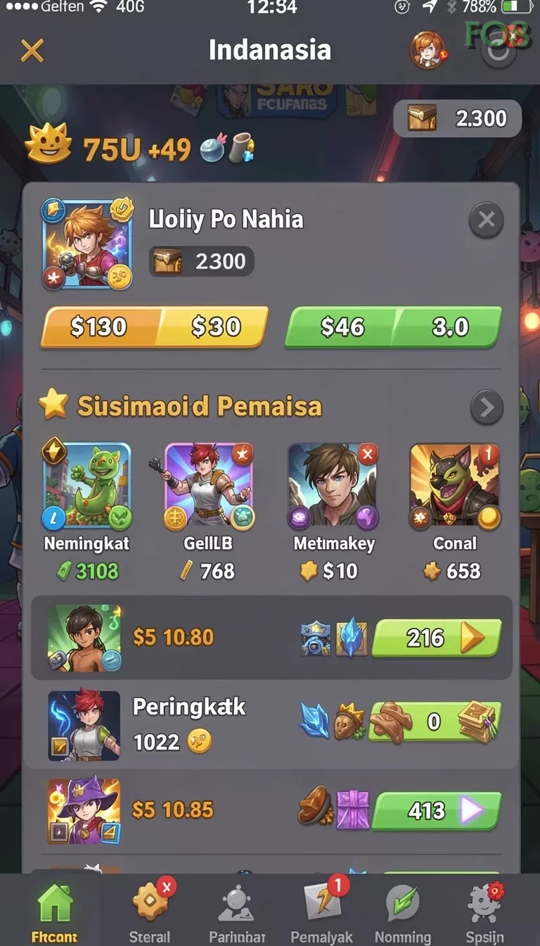 Cuplikan layar HUJANTOTO — halaman utama