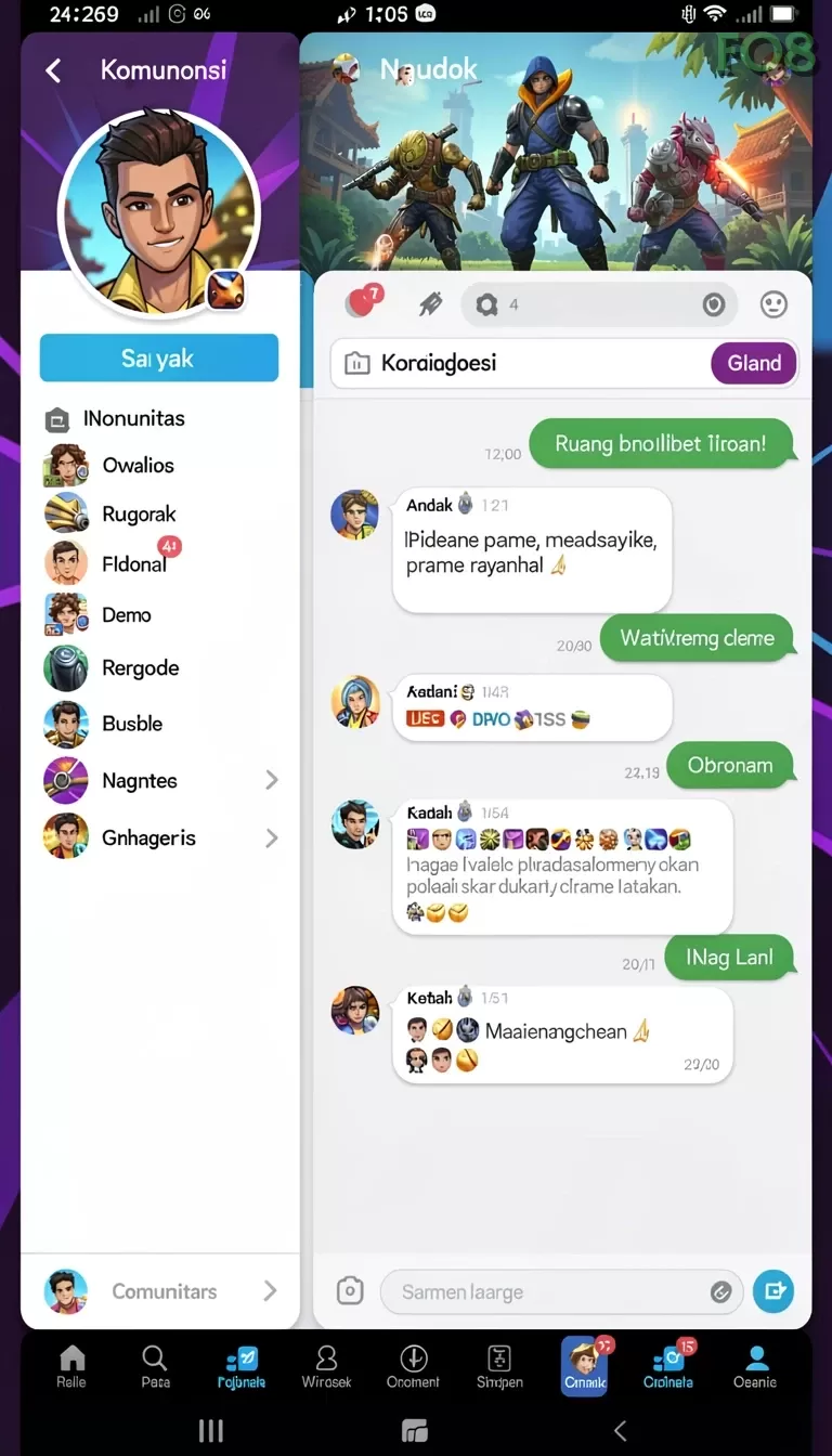 Cuplikan layar PETI4D — pengaturan akun